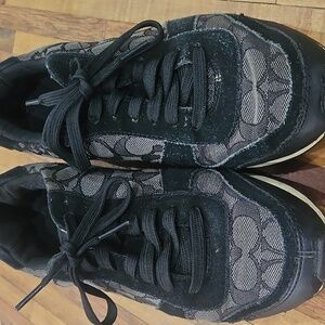 Coach preloved Black Sneakers SALE